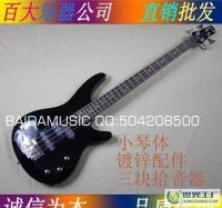探索音乐新维度 百大乐器长期供应IBZ黑色小琴体电贝斯，多色现货发售